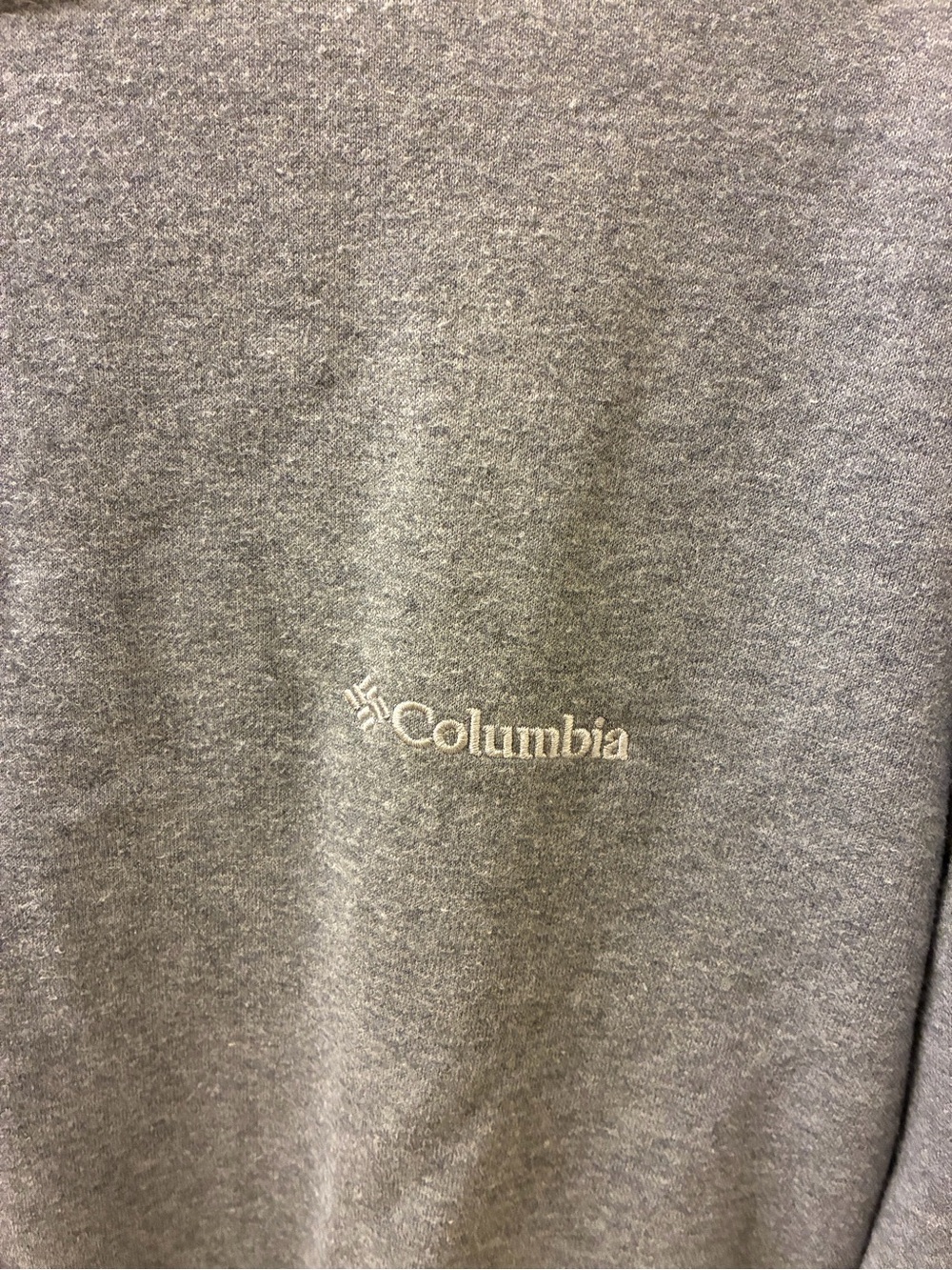 Columbia Men's Gray Heather Logo Sweatshirt